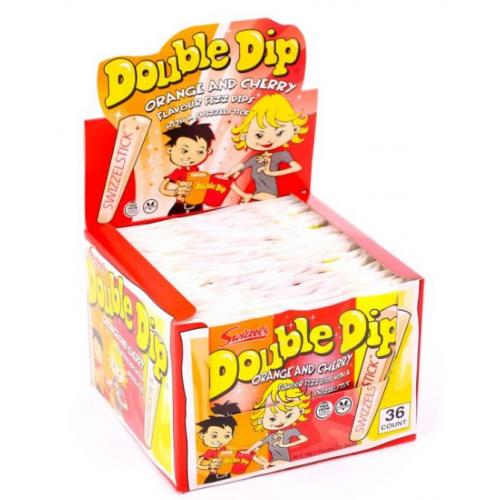 Swizzels Double Dip Orange & Cherry Dips