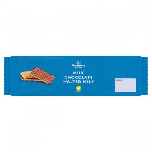 Morrisons Milk Choc Malted Biscuit