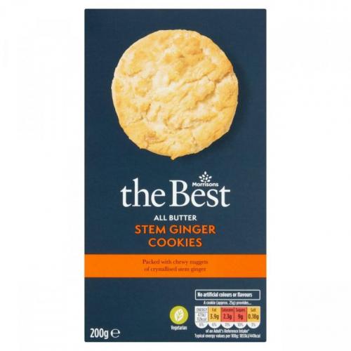 Morrisons Best Stem Ginger Cookies
