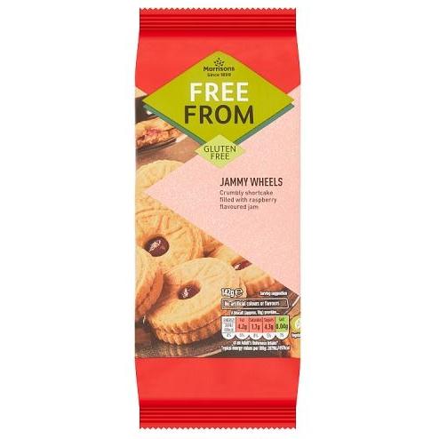 Morrisons Free From Jammy Wheels