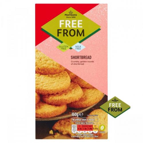Morrisons Free From Milk Free Shortbread