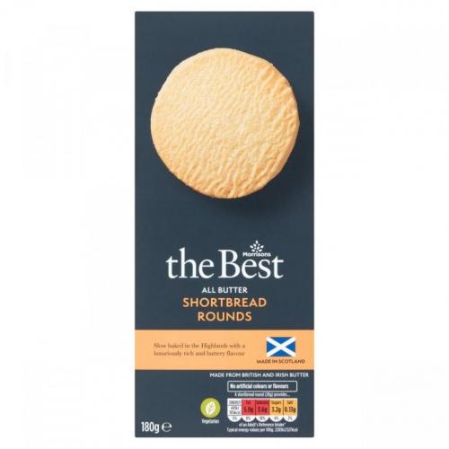Morrisons Best Butter Shortbread Rounds