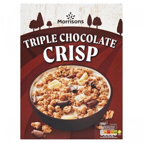 Morrisons Triple Choc Clusters