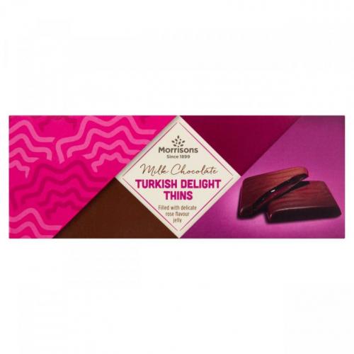 Morrisons Milk Choc Turkish Thins