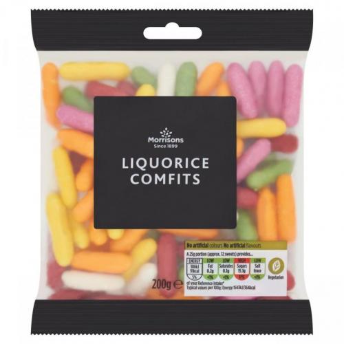 Morrisons Liquorice Comfits