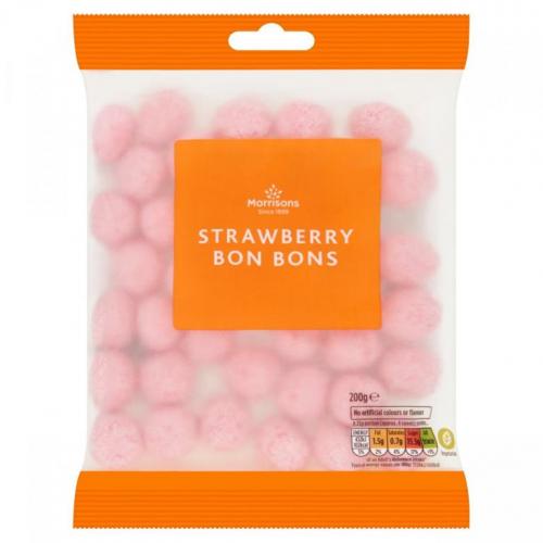 Morrisons Strawberry Bon Bons
