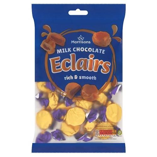 Morrisons Milk Chocolate Eclairs