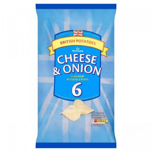 Morrisons Cheese & Onion Crisps