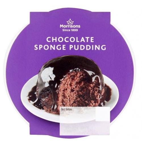 Morrisons Chocolate Sponge Pudding