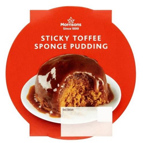 Morrisons Sticky Toffee Sponge Pudding