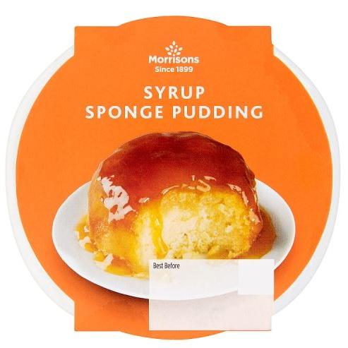 Morrisons Syrup Sponge Pudding