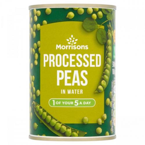 Morrisons Processed Peas In Water