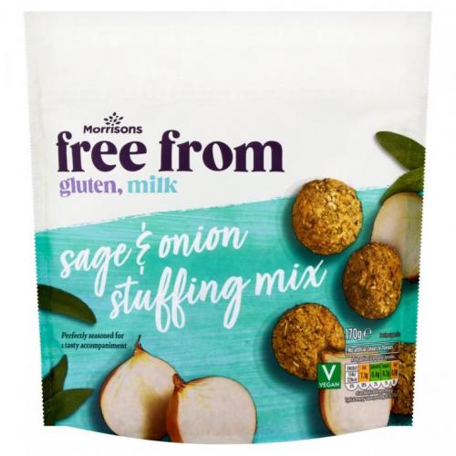 Morrisons Free From Sage and Onion Stuffing Mix
