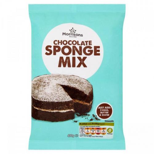 Morrisons Chocolate Sponge Mix