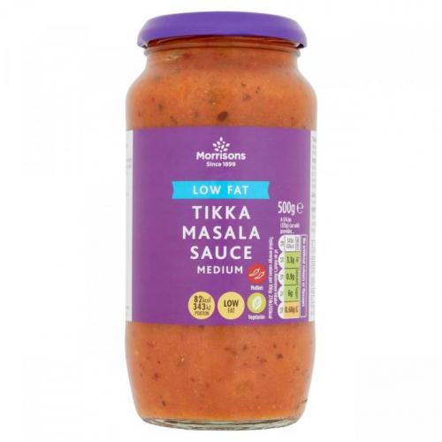 Morrisons Low Fat Tikka Masala Sauce