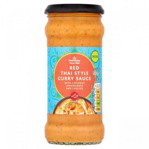 Morrisons Red Thai Cooking Sauce