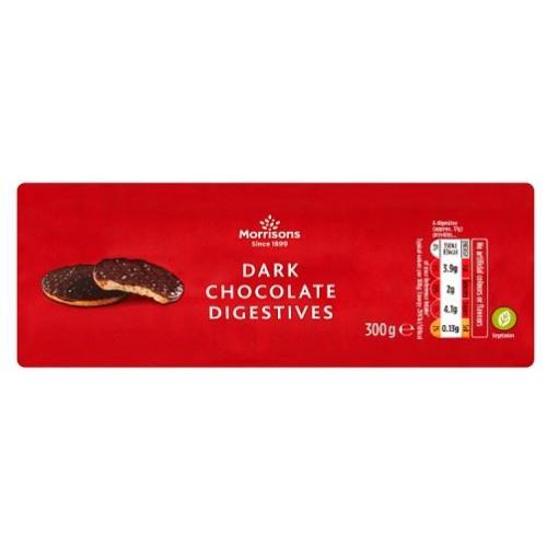 Morrisons Dark Chocolate Digestives