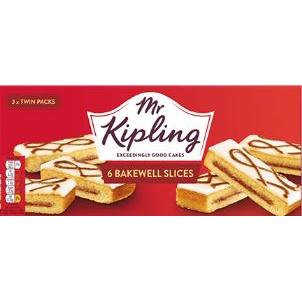 Mr Kipling Bakewell Slices - New