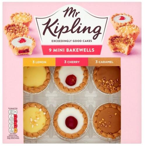 Mr Kipling Mini Bakewell Selection - New