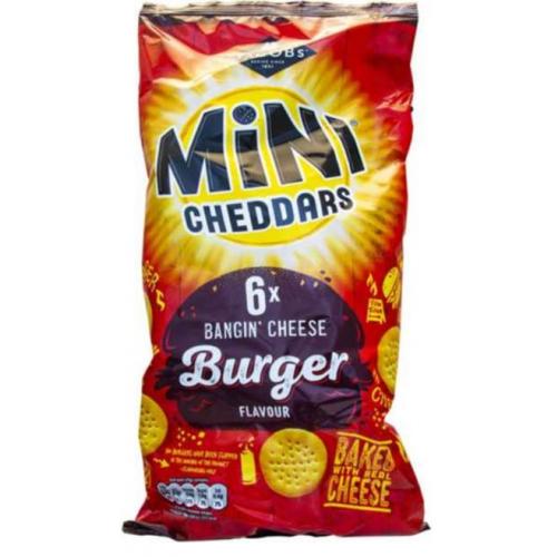 Mini Cheddars Banging Cheese Burger
