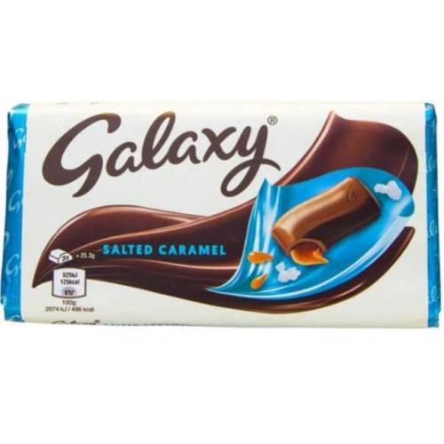Galaxy Salted Caramel Chocolate Bar