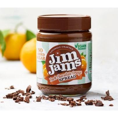 JimJams Vegan Dark Chocolate Orange Spread NAS
