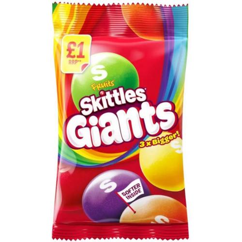 Mars Skittles Fruit Giants Treat Bag