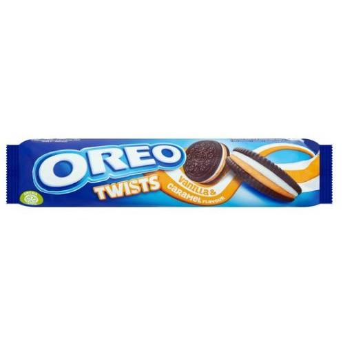 Cadbury Oreo Twist Vanilla & Caramel Cookies