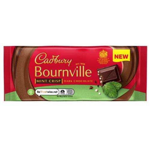Cadbury Bournville Dark Chocolate Mint Crisp