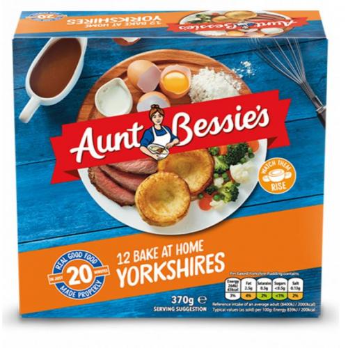 Aunt Bessie's Aunt Bessie 12 Bake at Home Yorkshires 220g PM