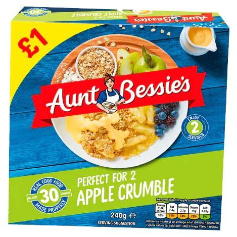 Aunt Bessie's Aunt Bessie Apple Crumble