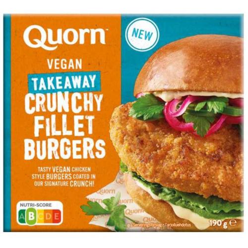 Quorn Takeaway Crunchy Fillet Burgers