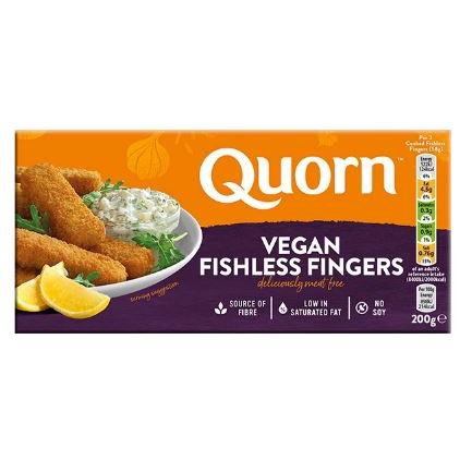 Quorn Totally Vegan 10 Fishless Fingers