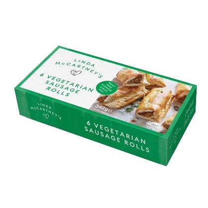 Linda McCartney's 6 Vegetarian Sausage Rolls