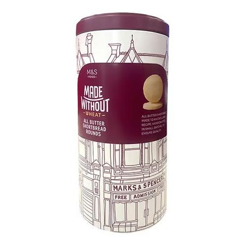 M&S Made Without Wheat Shortbread Rounds Tin