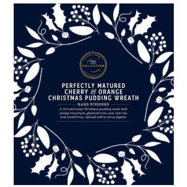 M&S Collection Cherry & Orange Xmas Pudding