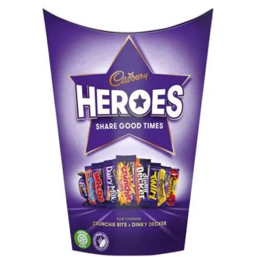 Cadbury Heroes Carton