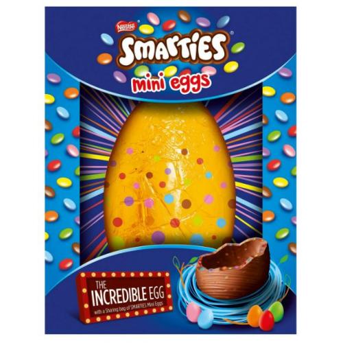 Nestle Smarties Giant Mini Eggs Inclusion Egg