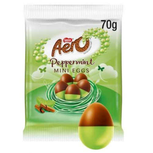 Nestle Aero Milk Peppermint Mini Eggs Pouch