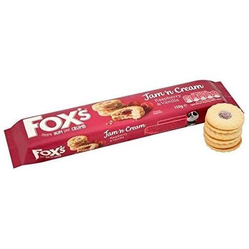 Fox's Jam & Cream Sandwich