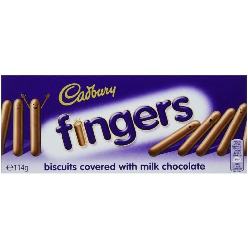 Cadbury Chocolate Fingers 12 x 114g