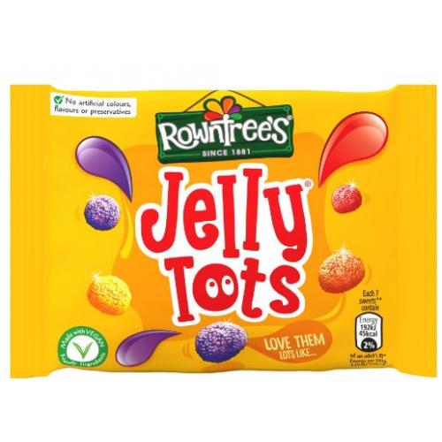 Rowntrees Jelly Tots Bags Impulse 36 x 42g