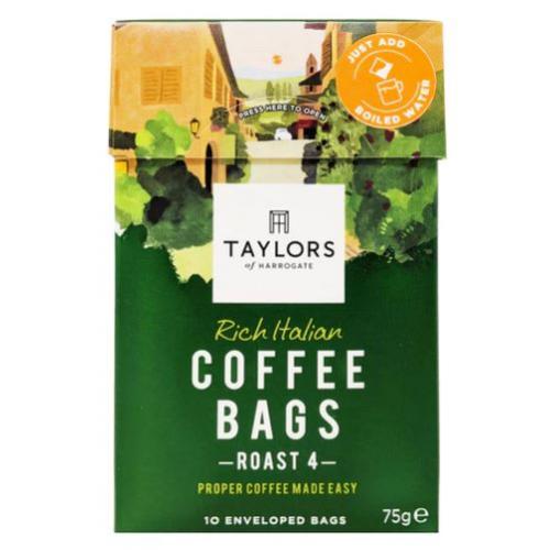 Taylors of Harrogate Rich Italian Coffee Bags 10s