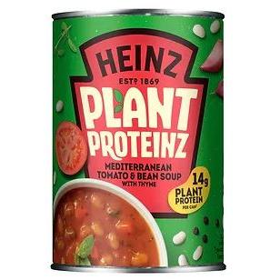 Heinz Plant Proteinz Soup - Mediterranean Tomato & Bean Plant