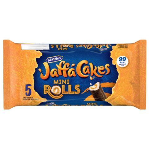McVitie's Jaffa Mini Rolls Cake Bars