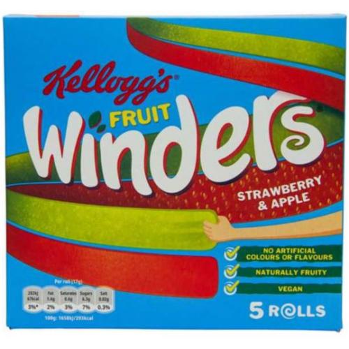 Kellogg's Strawberry & Apple Fruit Winders