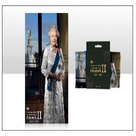 JS Queen Elizabeth II Commemorative Tea Towel 6pc