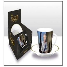 JS Queen Elizabeth II Commemorative Cup & Saucer 6pc