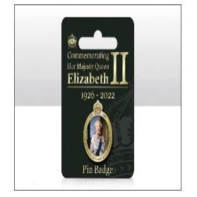 Queen Elizabeth II Commemorative Pin Badge 120pc