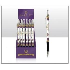Queen Elizabeth II Commemorative Wavy Clip Pen 36pc